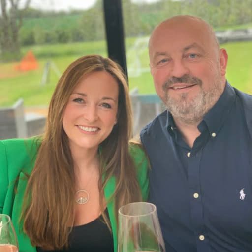 Louise and Sean Fallon, your hosts at Radwinter Barns